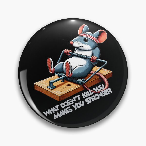 Item preview, What doesn't kill you makes you stronger - Motivation designed and sold by TheSamuraiCat.
