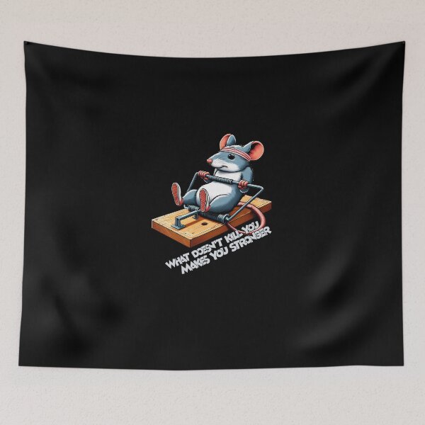 Item preview, What doesn't kill you makes you stronger - Motivation designed and sold by TheSamuraiCat.