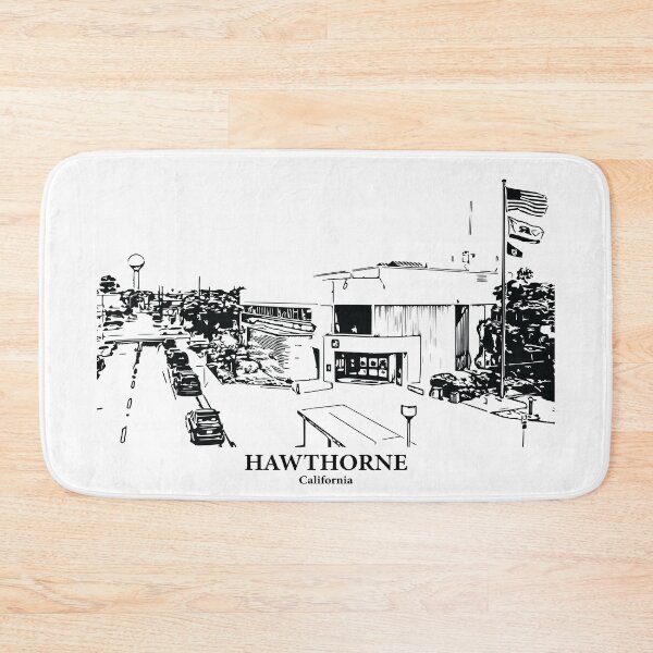 Item preview, Hawthorne - California designed and sold by Lakeric Cityscapes.