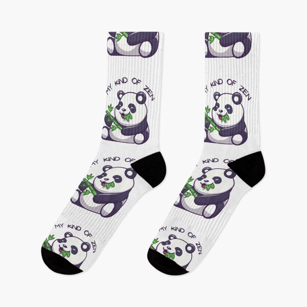 Item preview, My Kind of Zen Panda Eating Bamboo designed and sold by LyricsWear.
