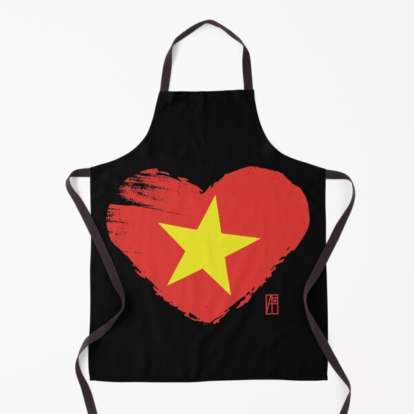 Item preview, I love my country. I love Vietnam. I am a patriot. In my heart, there is always the flag of Vietnam designed and sold by ArtProjectShop.