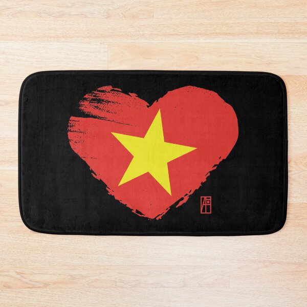 Item preview, I love my country. I love Vietnam. I am a patriot. In my heart, there is always the flag of Vietnam designed and sold by ArtProjectShop.