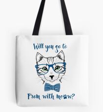 Funny Promposal shirt MEOW! Tote Bag