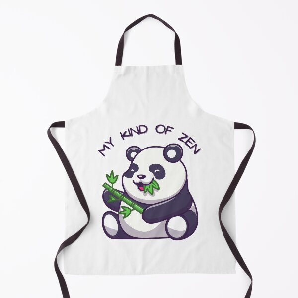 Item preview, My Kind of Zen Panda Eating Bamboo designed and sold by LyricsWear.
