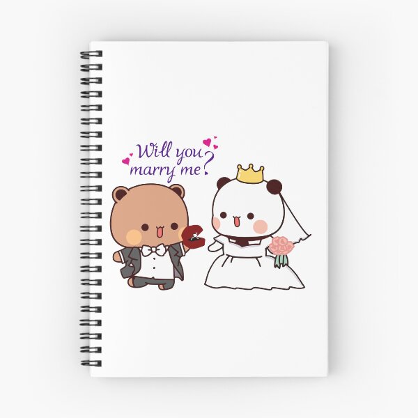 Item preview, Bubu & Dudu's Big Question: Adorable Bear Proposal with Royal Charm designed and sold by FEBRICAST.