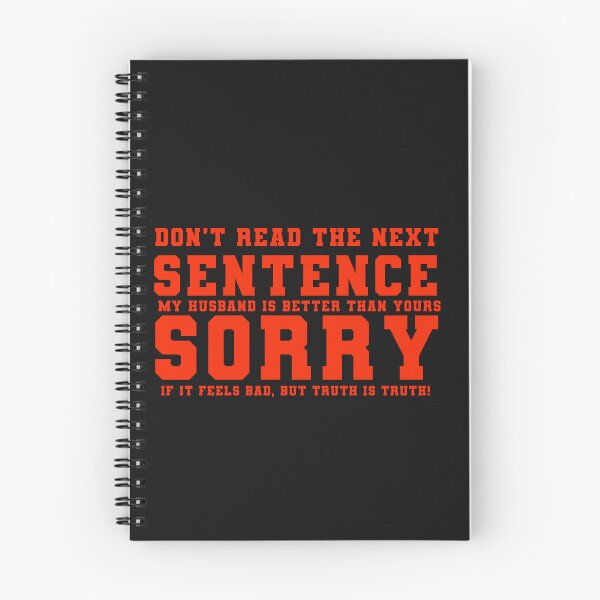 Item preview, Don't Read the Next Sentence Funny Typography Quote designed and sold by thedazzlingmonk.
