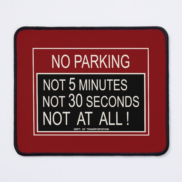 Item preview, No parking designed and sold by Luis J. de la Fuente.
