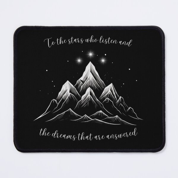 Item preview, Feyre and Rhysand Quote To the Stars Who Listen Acotar designed and sold by AnceUmalasa.