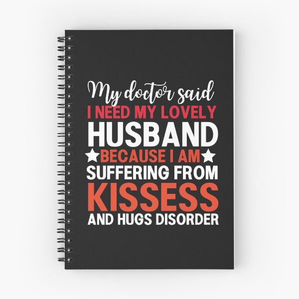 Item preview, My Doctor Said I Need My Lovely Husband Funny Typography Quote designed and sold by thedazzlingmonk.