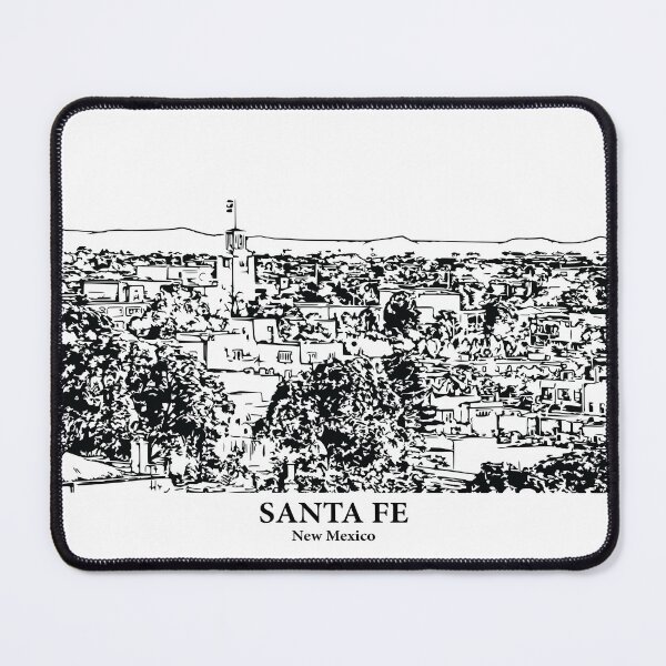 Item preview, Santa Fe - New Mexico designed and sold by Lakeric Cityscapes.