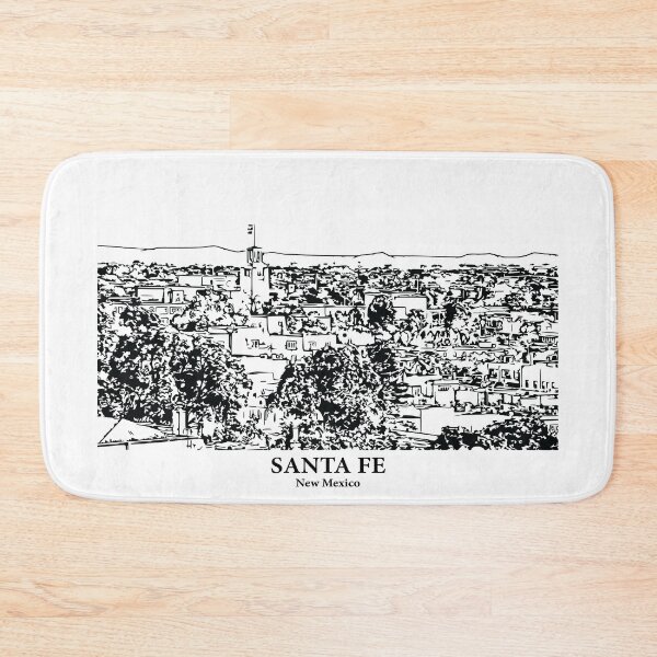 Item preview, Santa Fe - New Mexico designed and sold by Lakeric Cityscapes.