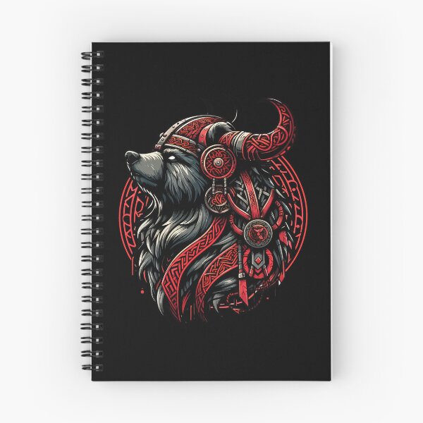 Item preview,  Red And Black Bear Berserker Norse Viking Warrior designed and sold by TomFrontierArt.