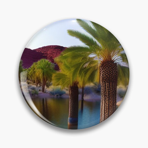 Item preview, AI generated desert oasis designed and sold by Tinkerbell678.