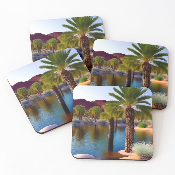 Item preview, AI generated desert oasis designed and sold by Tinkerbell678.