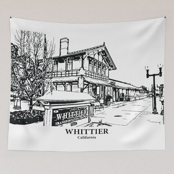 Item preview, Whittier - California designed and sold by Lakeric Cityscapes.