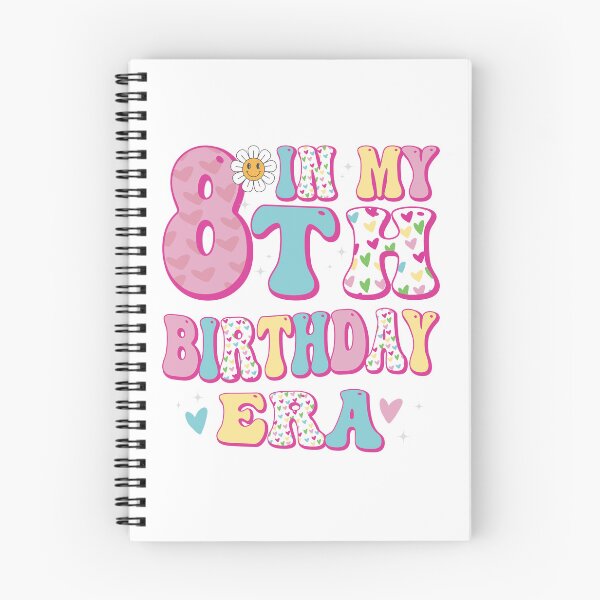 Item preview, In My 8th Birthday Era - Whimsical Designs for the Birthday Star! designed and sold by CALMEVO.