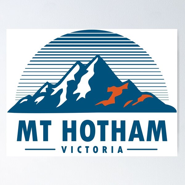 Item preview, Vintage Blue Hotham:  Mountain Design designed and sold by rillak.
