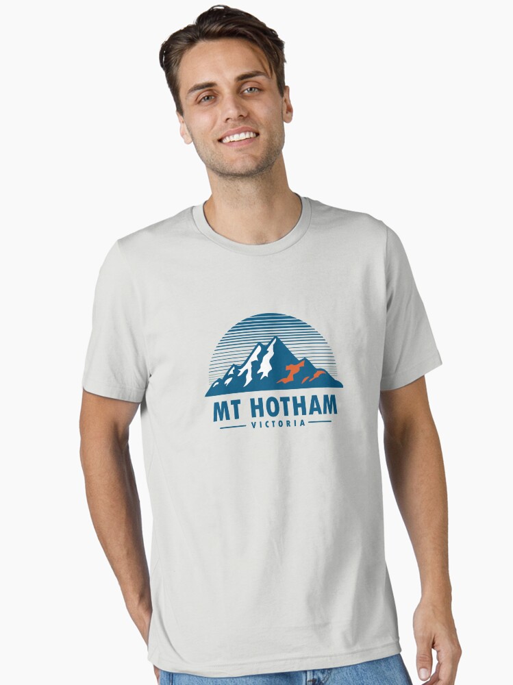Thumbnail 2 of 7, Essential T-Shirt, Vintage Blue Hotham: Mountain Design designed and sold by rillak.