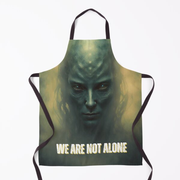 Item preview, We Are Not Alone Alien designed and sold by CosmicVenture.