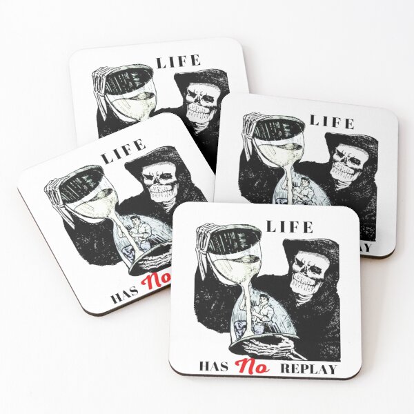 Item preview, Life has no replay designed and sold by Sale75.