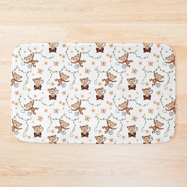 Item preview, Monkey Kids Pattern designed and sold by CatherineLievre.