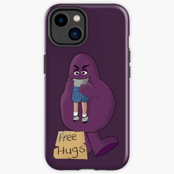 Hungry for Free Hugs from Grimace! iPhone Tough Case
