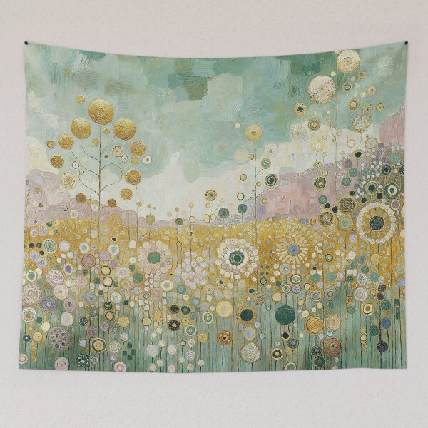 Item preview, Klimt Flower Garden designed and sold by maniacfitness.