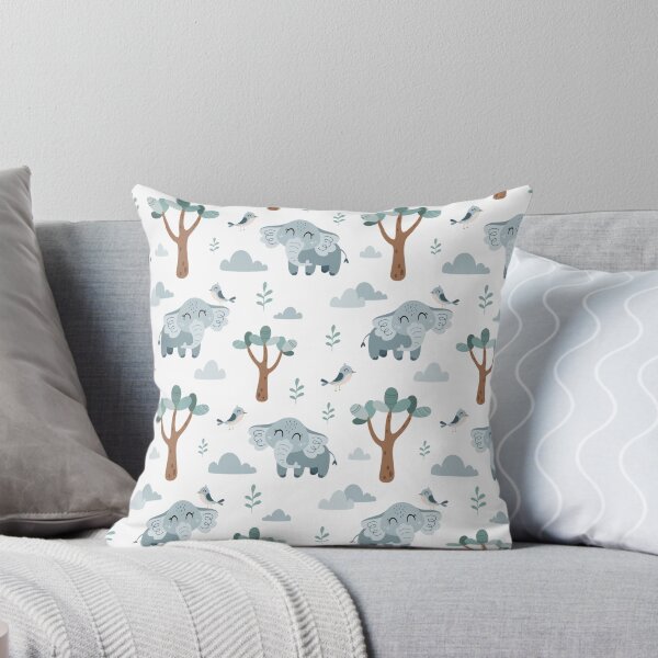 Item preview, Elephant Kids Pattern designed and sold by CatherineLievre.
