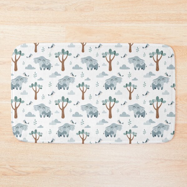 Item preview, Elephant Kids Pattern designed and sold by CatherineLievre.