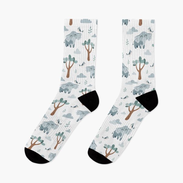 Item preview, Elephant Kids Pattern designed and sold by CatherineLievre.