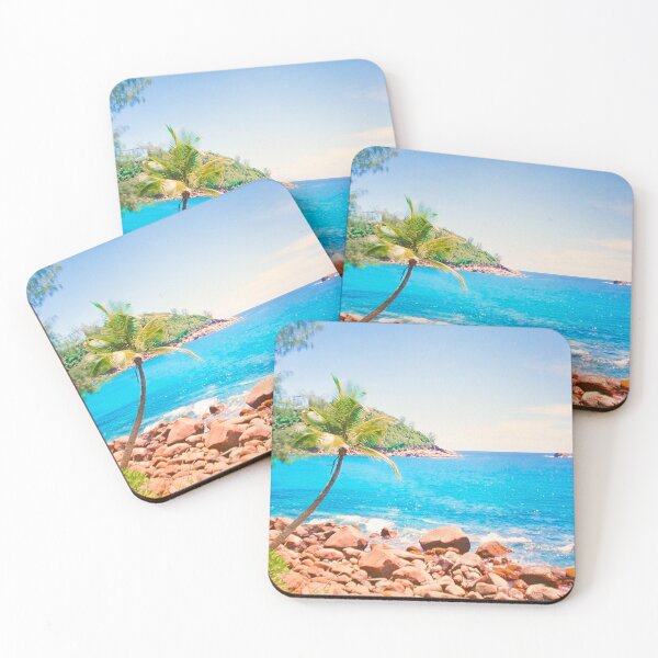 Item preview, azul turquesa. seychelles. designed and sold by Tereza Pilar  Art.