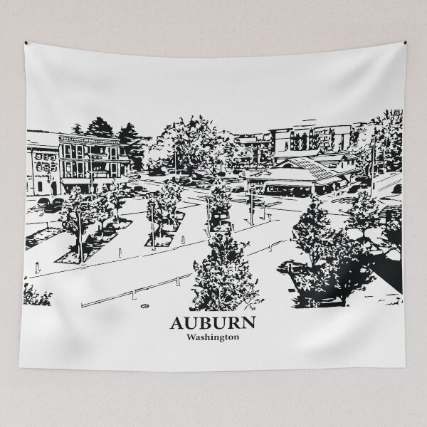 Aperçu de l'œuvre Auburn - Washington créée et vendue par Lakeric.