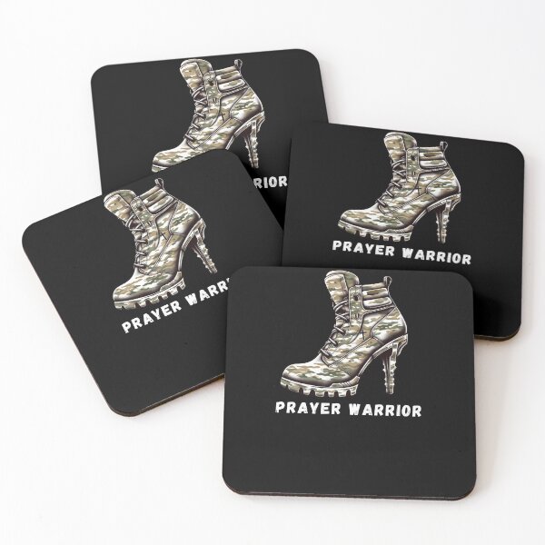 Item preview, Camo Heels Prayer Warrior designed and sold by CatherineLievre.