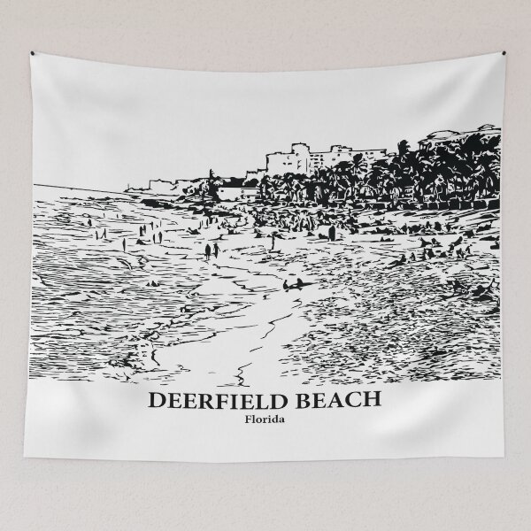 Item preview, Deerfield Beach - Florida designed and sold by Lakeric Cityscapes.