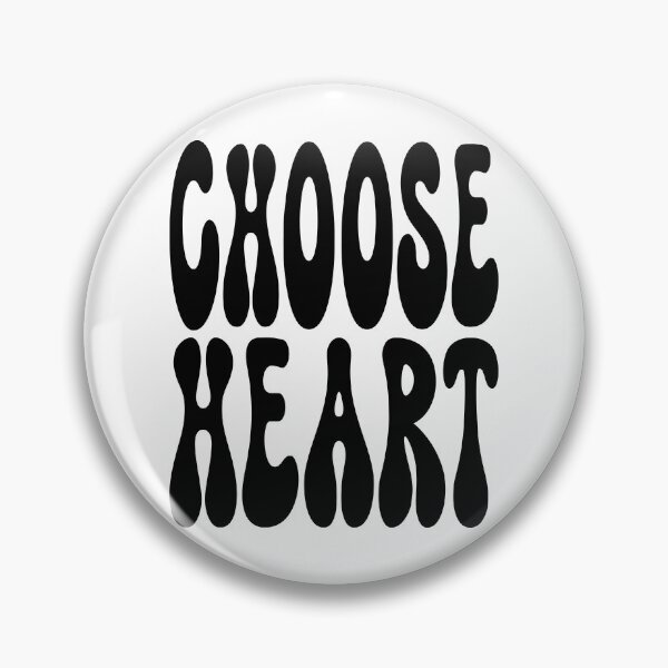 Item preview, CHOOSE HEART. BLACK designed and sold by Rejiboustarts.
