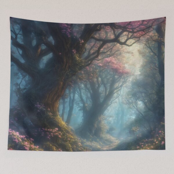 Item preview, Fantasy magic forest designed and sold by AnnArtshock.