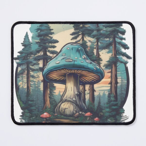 Item preview, RVCA-Inspired Magic Mushroom Forest (1125) designed and sold by WASjourney.