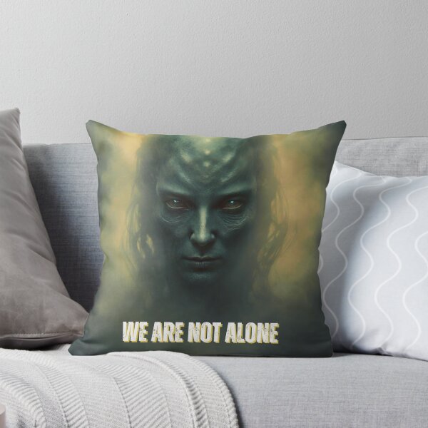 Item preview, We Are Not Alone Alien designed and sold by CosmicVenture.