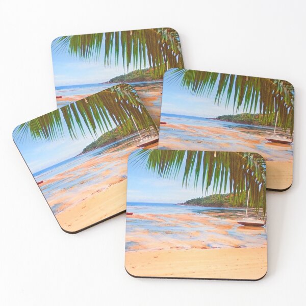 Item preview, low tide in Seychelles. designed and sold by Tereza Pilar  Art.