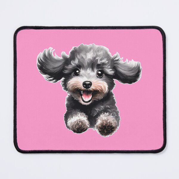Item preview, Paw-some Toy Poodle Grey designed and sold by quoting.