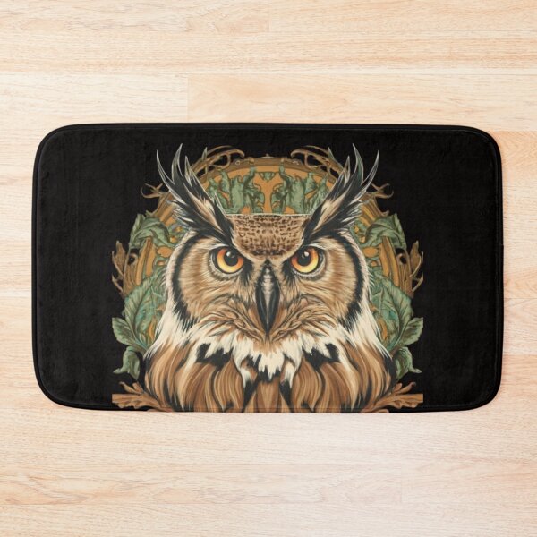 Item preview, Eurasian eagle owl. With insightful looks designed and sold by swiftbinaries.