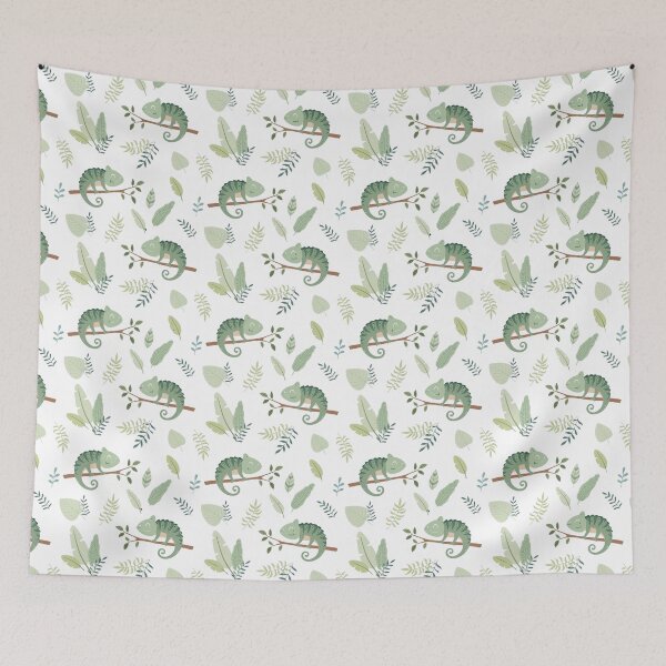 Item preview, Chameleon Kids Pattern designed and sold by CatherineLievre.