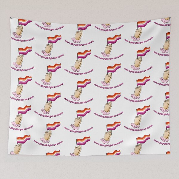 Item preview, Can a gay girl get an amen? designed and sold by BettySpicer.