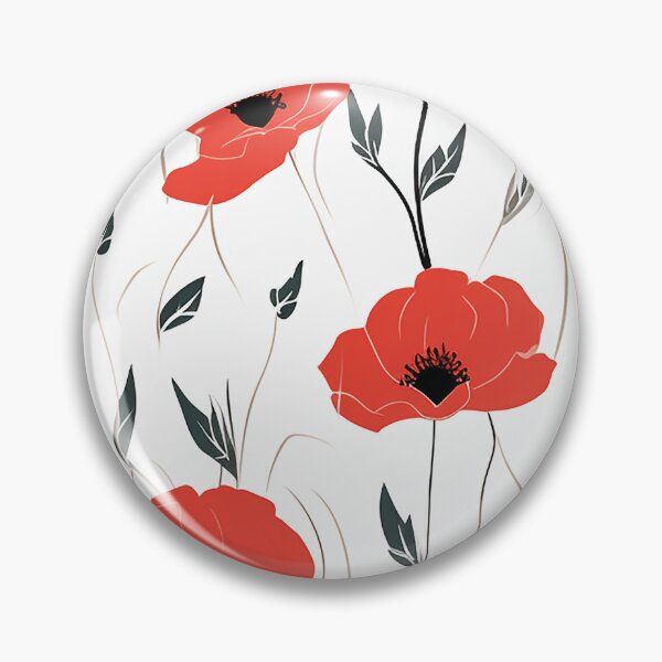 Artikelvorschau, Elegante rote Mohnblumen entworfen und verkauft von Alfredus.