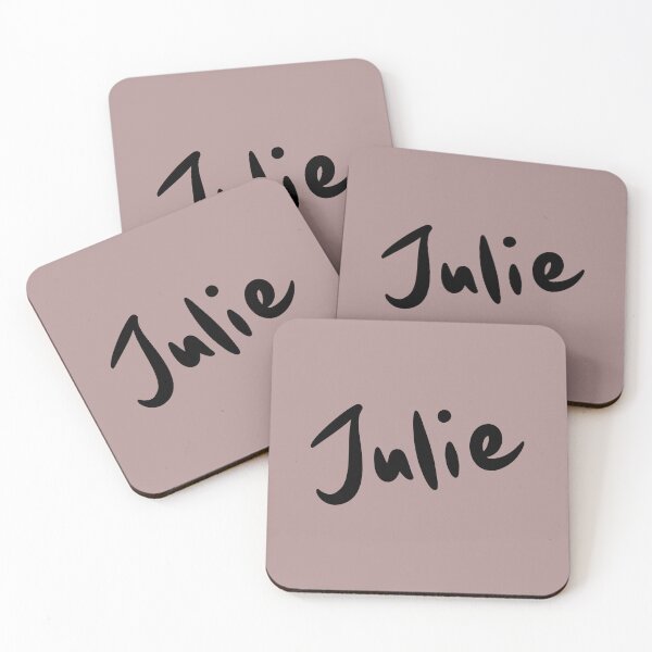 Item preview, Julie Name Handwriting Signature in Black Text designed and sold by Karen Ekdahl.