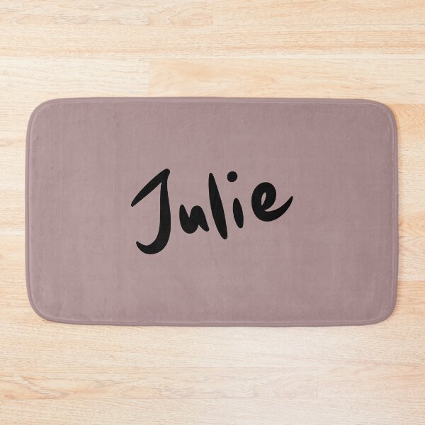 Item preview, Julie Name Handwriting Signature in Black Text designed and sold by Karen Ekdahl.