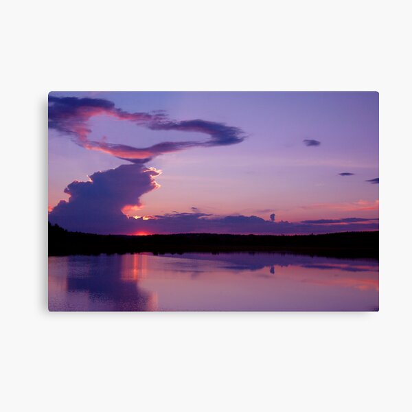 Hearts Over Maine Canvas Print
