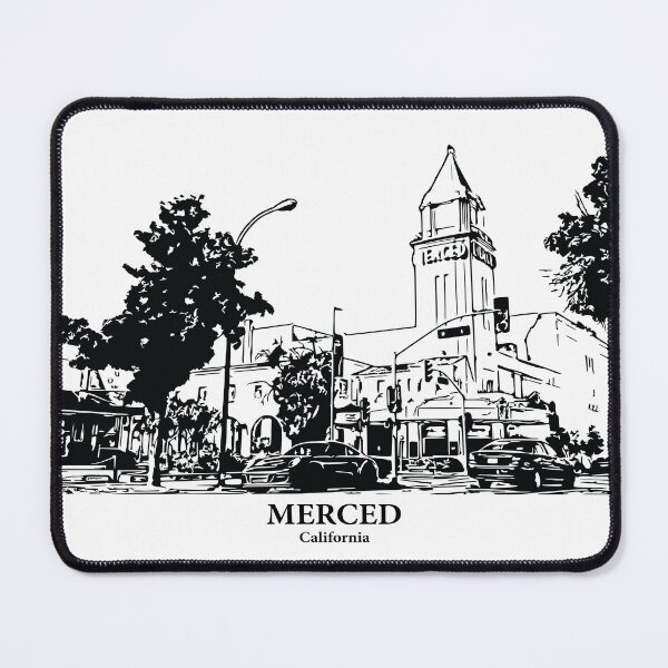 Item preview, Merced - California designed and sold by Lakeric Cityscapes.
