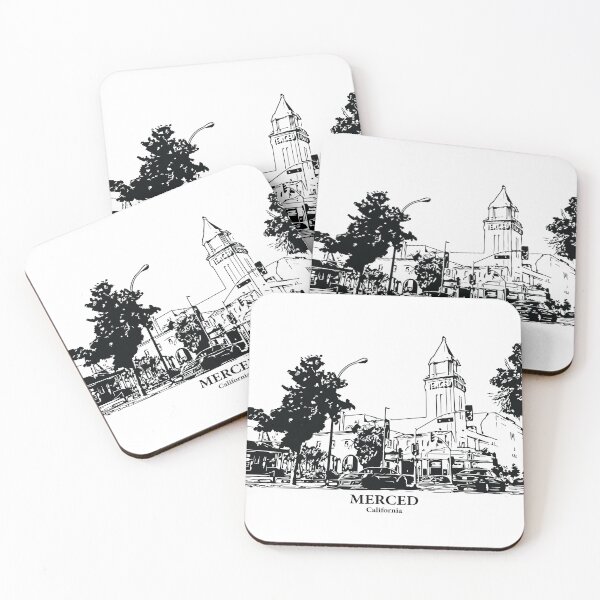 Item preview, Merced - California designed and sold by Lakeric Cityscapes.