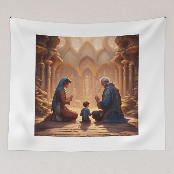 Item preview, family prayer designed and sold by Cuteenhle.